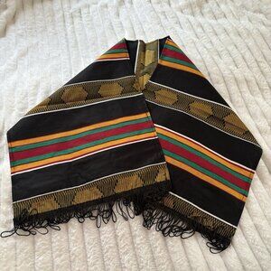 Kente African Scarf, Kwanzaa, Table Runner, West Africa